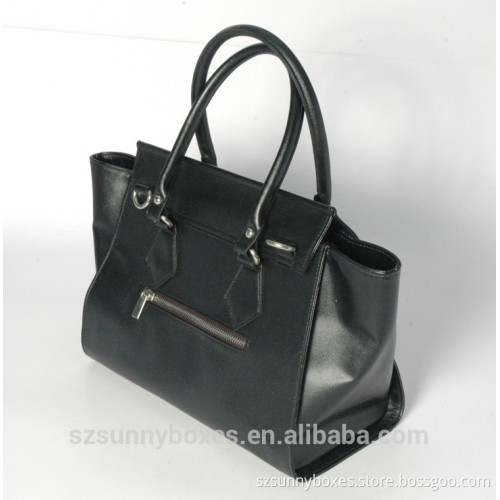 2016 new design woman customized Logo pu handbag